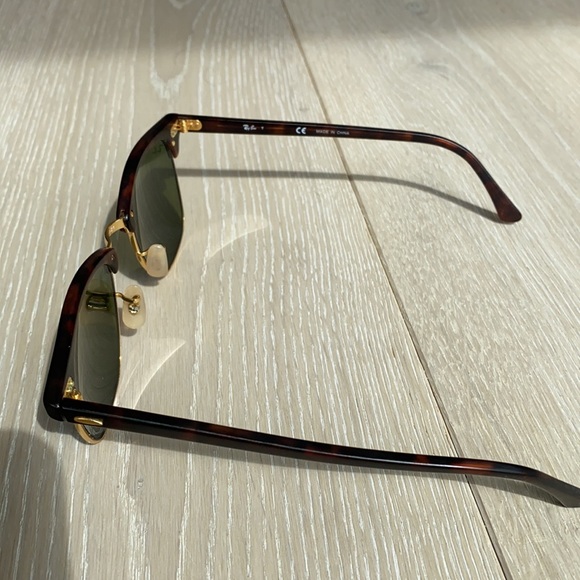 RayBan Blue tortoise clubmaster sunglasses